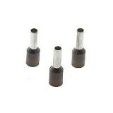2.5mm Insulated Cord End Ferrule Grey (French) Pack Of 100